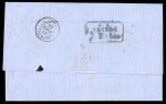 Stamp of Ionian Islands » Postal History » Mail to and from Foreign Destinations 1861-66 group of three covers