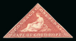 Stamp of South Africa » Cape of Good Hope Cape of Good Hope 1855-63 1d x 3 unused