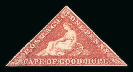 Stamp of South Africa » Cape of Good Hope Cape of Good Hope 1855-63 1d x 3 unused