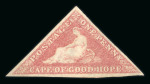 Stamp of South Africa » Cape of Good Hope Cape of Good Hope 1855-63 1d x 3 unused