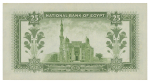 Egypt, 25 and 50 piastres 1952; Pick 28, 28, Hanafy M2 (25 P.T.b), M4 (50 P.T.b), with signature Saad.