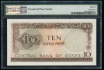 Egypt,  10 pounds 1946-1965; Pick 41, Hanafy M6.