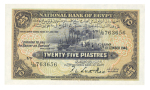 Egypt 25 piastres 1917 (1946-1951); Pick10d.