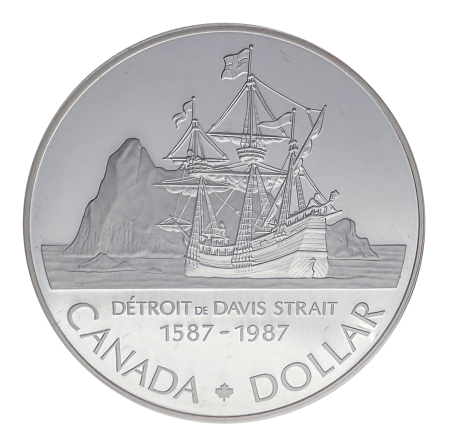 United States and Canada 1971-19990, small group of 6 silver coins in mint or proof