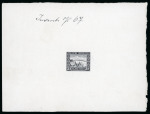 Stamp of Yugoslavia 1931 War Memorial in Paris 3 Din large single die proof