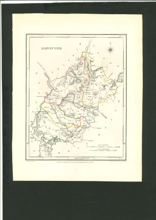 Stamp of Ireland » Historical Documents County Maps: c1840 An Attractive group of county maps