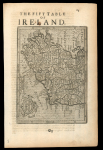 Stamp of Ireland » Historical Documents Provincial Map: c1640 An antique regional map of the southern part of Ireland, which is one of a set of maps which was published in Gerard Mercator’s atlas "Historia Mundi or Mercators Atlas" and printed by T. Cotes. Unc