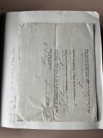 Stamp of Ireland » Revenues & Fiscals » Embossed Stamp Duty 1774-1838 General Duty: Old-time attractive collection of 20 documents, 43 fragments, all mounted on album pages, some being knowledgeable written up in pencil, showing mostly uncoloured or blue embossed impressions, wit
