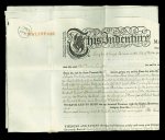 Stamp of Ireland » Revenues & Fiscals » Embossed Stamp Duty 1830-1894 General Duty: Old-time attractive collection of 29 documents, 35 fragments, all mounted on album pages, some being knowledgeable written up in pencil, showing mostly uncoloured or blue embossed impressions, wit