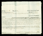 Stamp of Ireland » Revenues & Fiscals » Embossed Stamp Duty 1830-1894 General Duty: Old-time attractive collection of 29 documents, 35 fragments, all mounted on album pages, some being knowledgeable written up in pencil, showing mostly uncoloured or blue embossed impressions, wit