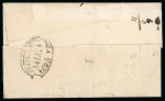 Stamp of Ireland » Pre-Stamp Postal History » Independant Post Office Period - 1784-1831 1820 (14.1) Folded cover sent locally within Dublin and showing a black scroll type "CHARITY LETTER" (DF No.231), address excised with pen strokes, a fair strike of this extremely rare mkg.    Note: The 1818 Act (59 Geor