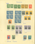 Stamp of Rhodesia 1890-1922 Old-time balance collection of mint & used presented on 33 album page, some knowledgeably written up, showing strength in the Arms Issues, Double Heads & Admirals, values from 1/2d to £10, with a fine array of 
