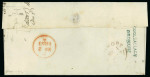 Stamp of Ireland » Postal History (Arranged alphabetically by County) Down - Receiving Houses: 1832-49 Selection of fourteen covers and two part covers, all mounted on album pages, showing an array of receivers including italic Annalong/Kilkeel in blue (2), Ashfield R.H./Dromore also in bl