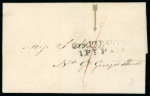 Stamp of Ireland » Pre-Stamp Postal History » Local Post Period - 1773-1840 c1819 Folded letter sheet sent locally within Dublin and showing 2-line “GEN.L-Py P OFFICE 1P Y- PAID” (General Penny Post 1 Penny Paid of the Dublin Penny Post) in black, Type E over 1, fine and scarce (DF No. 148)