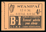 Stamp of Ireland » Booklets 1948-62 2s6d booklets, serial no. 36-53 (3), 3s booklet,