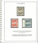 Stamp of Ireland » 1922-35 Overprint Collections 1922–1935 – Attractive and Valuable Collection. An exceptional and comprehensive collection, beautifully mounted and written up on sixty-one album pages. Includes mint and used examples, complete sets, singles, multiples