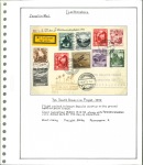 Stamp of Aerophilately » Zeppelins 1930-39 Liechtenstein Zeppelin collection: Beautifully