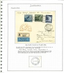 Stamp of Aerophilately » Zeppelins 1930-39 Liechtenstein Zeppelin collection: Beautifully