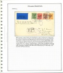 Stamp of Ireland » Airmails 1923-2006 Attractive collection of airmails neatly mounted and knowledgeably written up on fifty-four album pages, showing strength in early first flights from the Transition Period with a fine array of Overprint frankin