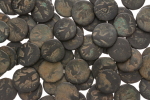 India, Kushan, Kanishka I (c. 127-150 AD), group of 62 bronze drachms (c 4-4.4 g.