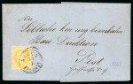 Stamp of Czechoslovakia 1833-1919 Postal History collection on pages with 15 pre-stamp covers then an extensive range of Austrian stationery cards