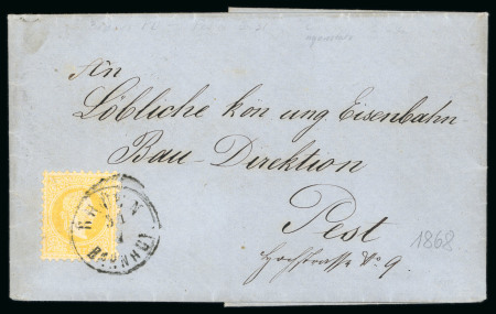 Stamp of Czechoslovakia 1833-1919 Postal History collection on pages with 15 pre-stamp covers then an extensive range of Austrian stationery cards