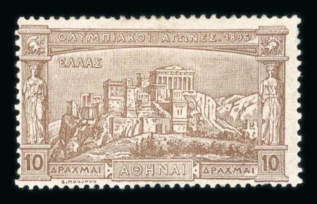 Stamp of Greece » 1896 Olympics » Stamps 1896-1906 Olympics, all 3 sets mint with original gum