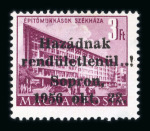 Stamp of Hungary 1956 Sopron local issue complete set of 25 very fine mint n.h.