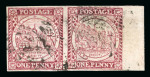Stamp of Australia » New South Wales 1850 Sydney View collection of 21 singles, 1 cover, 4 pairs and a strip of three