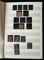 Stamp of Australia » Tasmania Tasmania 1853-1910 used collection in stockbook with a fine range of the early imperforate issues