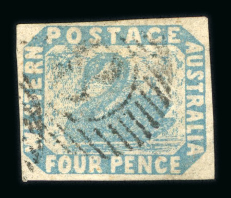 Stamp of Australia » Western Australia Western Australia 1854-1910 collection in stockbook with a range of used "Swans"