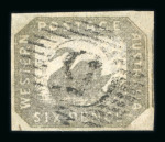 Stamp of Australia » Western Australia Western Australia 1854-1910 collection in stockbook with a range of used "Swans"