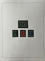 Stamp of Australia » South Australia South Australia 1855/1910 used collection on pages in Safe album with