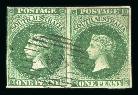 Stamp of Australia » South Australia South Australia 1855/1910 used collection on pages in Safe album with