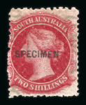 Stamp of Australia » South Australia South Australia 1855/1910 used collection on pages in Safe album with