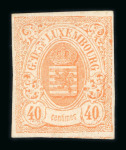 Stamp of Luxembourg 1852-1941 comprehensive collection on Lighthouse pages, very nearly complete