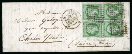 Stamp of France » Collections 1841/1950, très bel ensemble d'environ 140 lettres et cartes toutes en provenance d