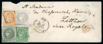 Stamp of France » Collections 1841/1950, très bel ensemble d'environ 140 lettres et cartes toutes en provenance d