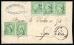 Stamp of France » Collections 1841/1950, très bel ensemble d'environ 140 lettres et cartes toutes en provenance d