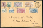 Stamp of France » Collections 1841/1950, très bel ensemble d'environ 140 lettres et cartes toutes en provenance d