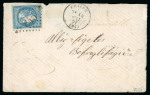 Stamp of France » Collections 1841/1950, très bel ensemble d'environ 140 lettres et cartes toutes en provenance d