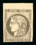 Stamp of France » Collections 1849-1950, superbe et tès peu commune collection neufs et oblitérés de