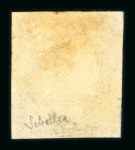 Stamp of France » Type Cérès de 1849-1850 1850, Cérès Y&T n°1b bistre verdâtre neuf* très belle gomme d'origine.
