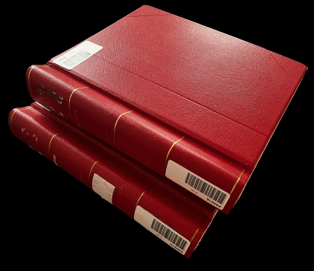 Stamp of Thematics HORSES: 1898-1990, comprehensive collection all world stamps and mini sheets neatly presented in two albums