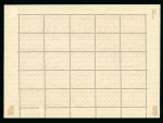 Stamp of Brazil » Airmails 1930 "U.S.A." overprint on Zeppelin set of 3 in complete sheets of 25 stamps