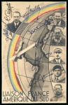 Stamp of Aerophilately » Airmails 1920s-30s collection of 90 South American flight covers in an album 