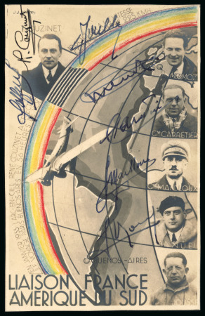 Stamp of Aerophilately » Airmails 1920s-30s collection of 90 South American flight covers in an album 