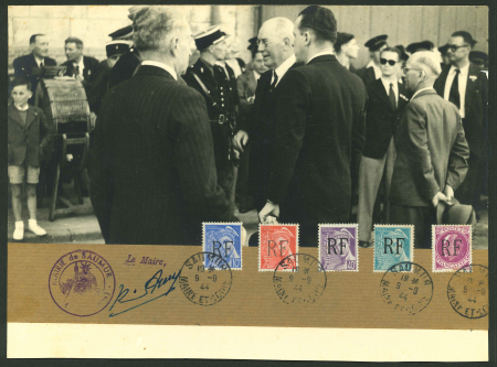 Stamp of France » Libération MONTREUIL-BELLAY (Maine-et-Loire) : très rare document