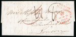 Stamp of Ireland » Pre-Stamp Postal History » Unified Post Period - 1827-1839 1839 (October 14th) Folded cover sent from Sydney,