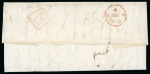 Stamp of Ireland » Pre-Stamp Postal History » Unified Post Period - 1827-1839 1839 (October 14th) Folded cover sent from Sydney,
